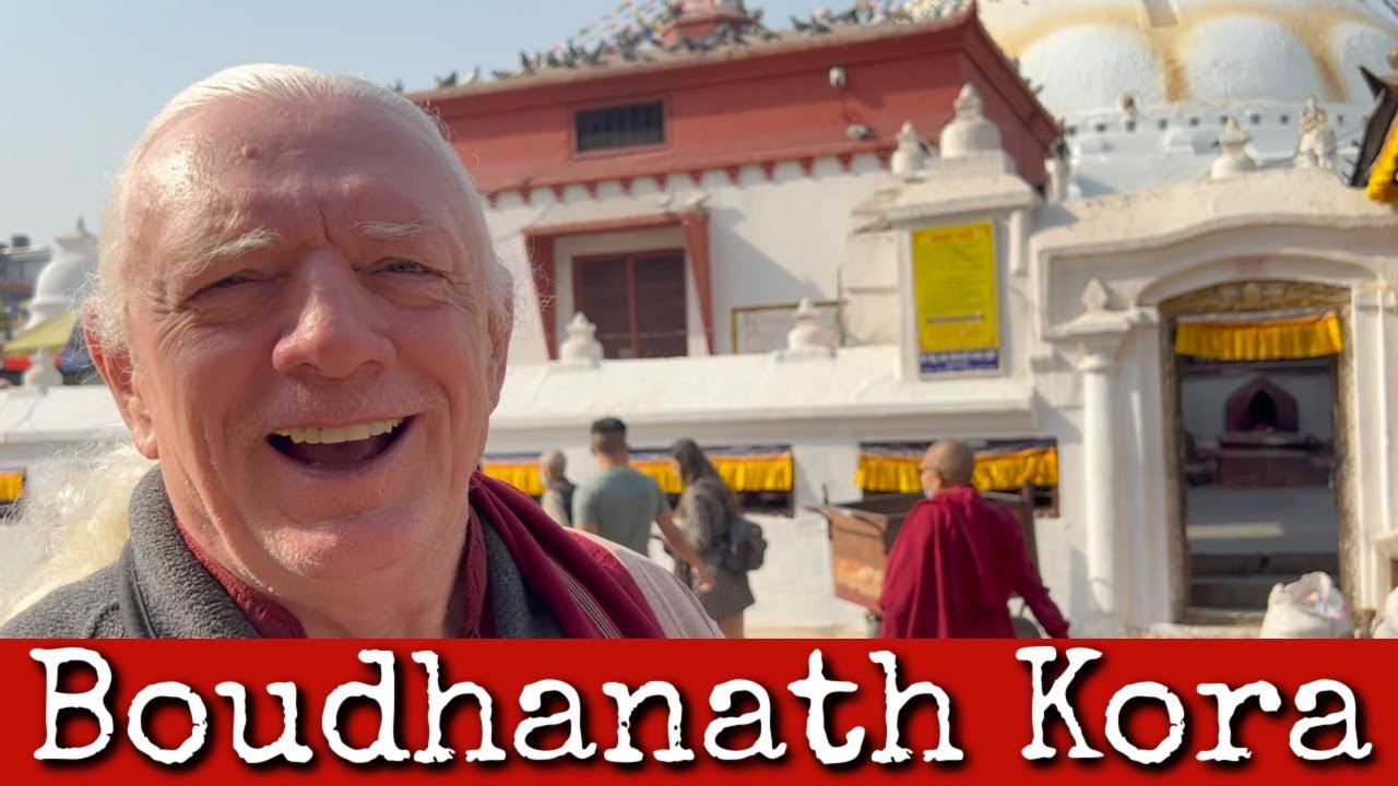 Ep260: Boudhanath Kora with Lama Glenn Mullin