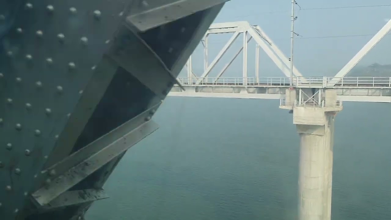 The mighty chmbal river crossing beautiful views ✨️ 😍 