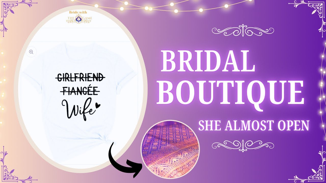 Behind the Scenes of My Bridal Boutique Launch|Store Opening 2.7.26 (BTS +Website Reveal)