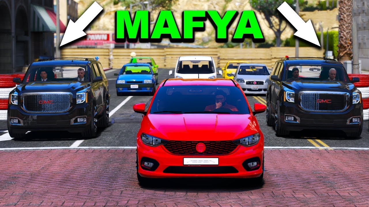 Fiat Ailesi Arabalar Mafyadan Kaçıyor - GTA 5