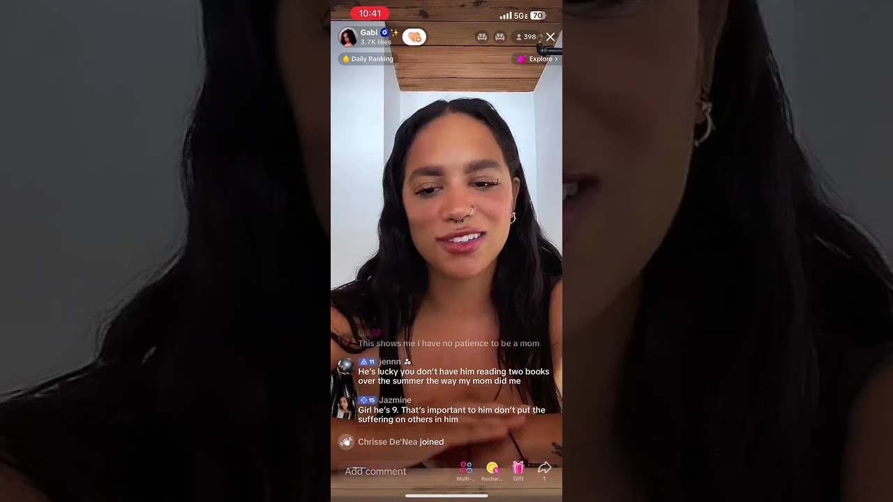 Gabi’s live 7/27