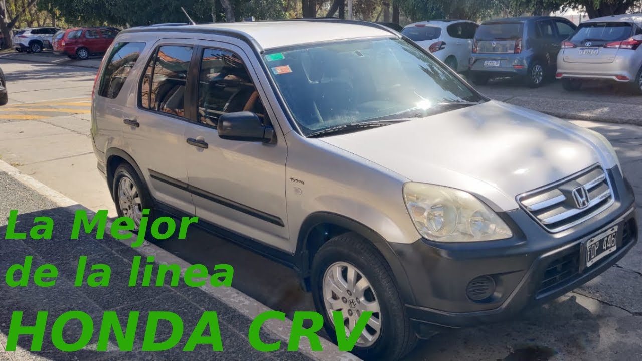 CRV Honda 4x4 LX. Año 2005. Una de las mejores SUV.
