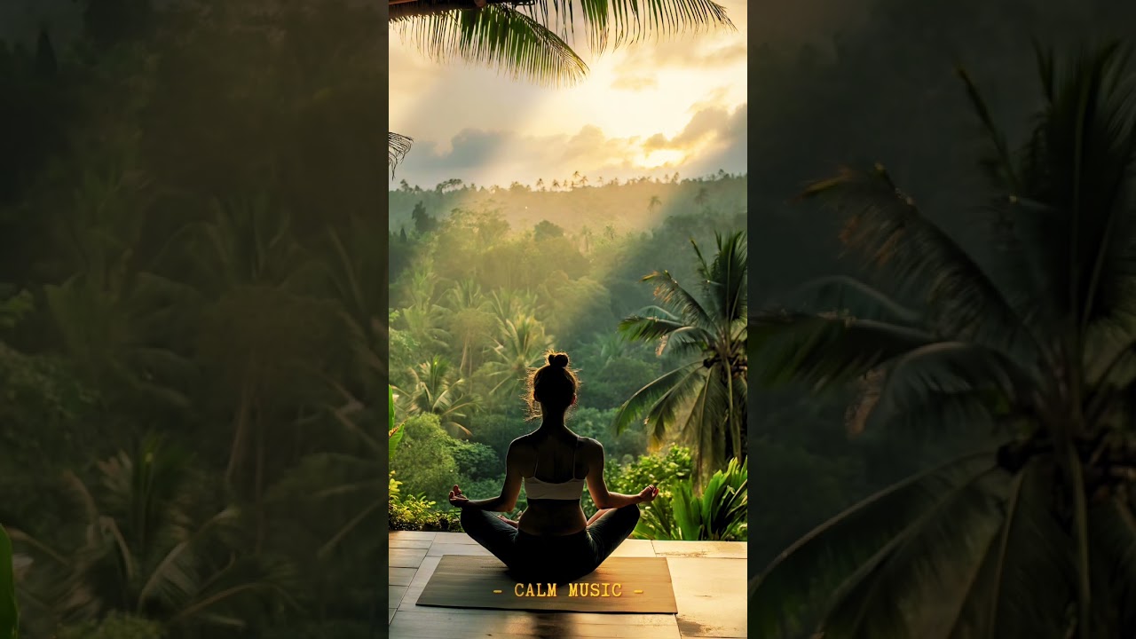 Peaceful Sleep Music | Slow Wooden Flute & Nature Spa Ambience, Water Flowing Sounds