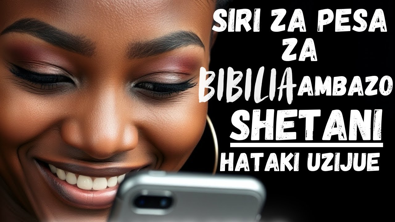 Unapoteza Pesa Kwa KUPUUZA Andiko Hili la Biblia