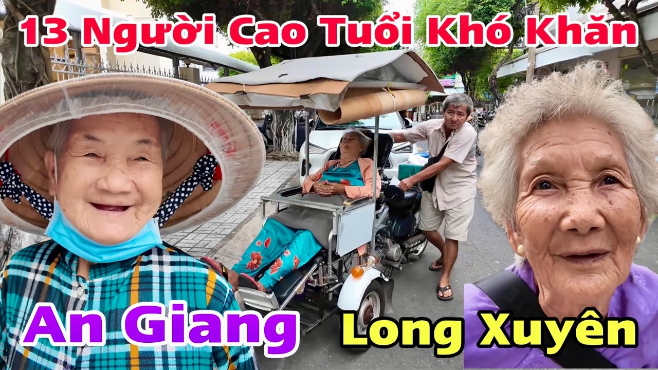 13 Người Cao Tuổi Khó Khăn Long Xuyên An Giang Nhận Tấm Lòng Chú Đức Ở Úc | Khương Nhựt Minh