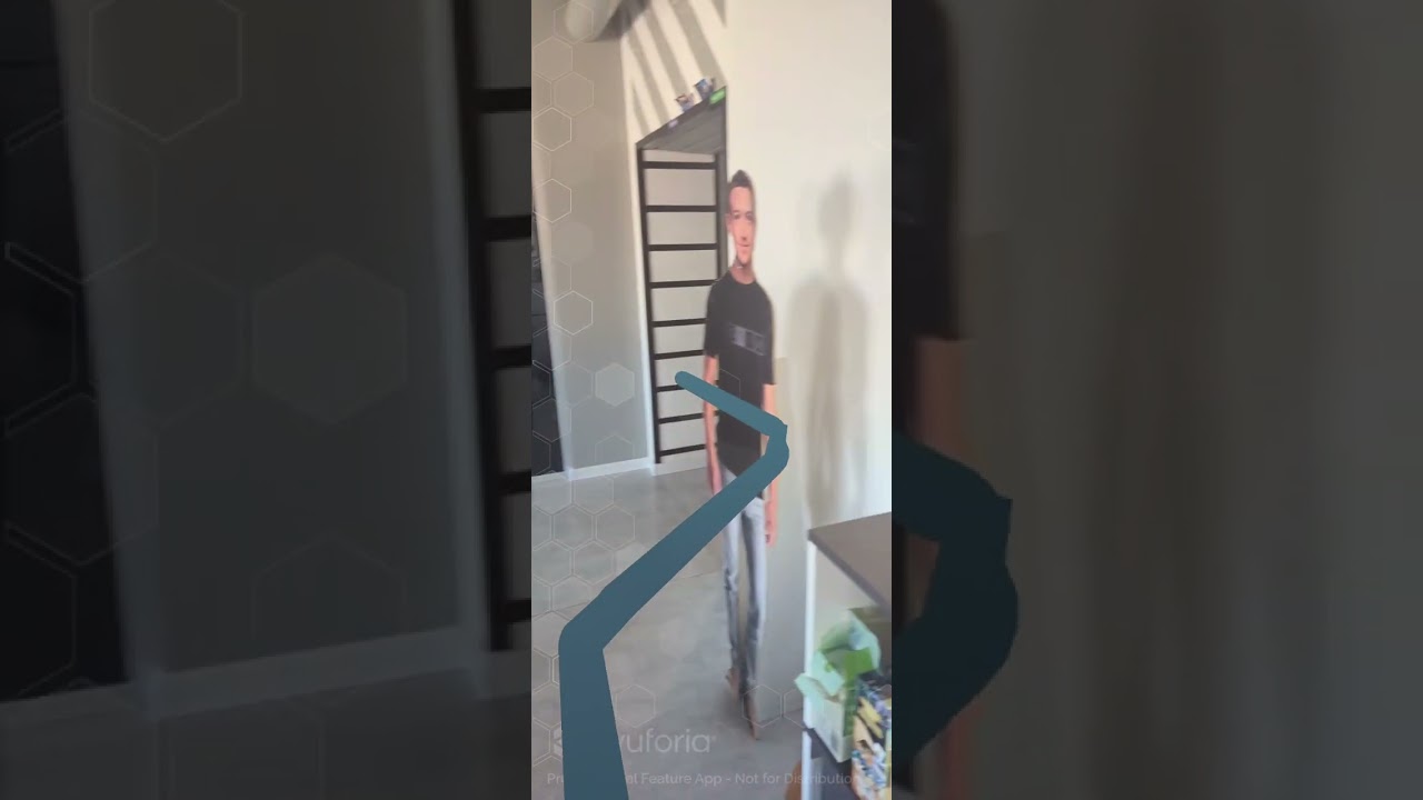 Unity: Supermarket AR Demo. AR Navigation (Area based, Vuforia)