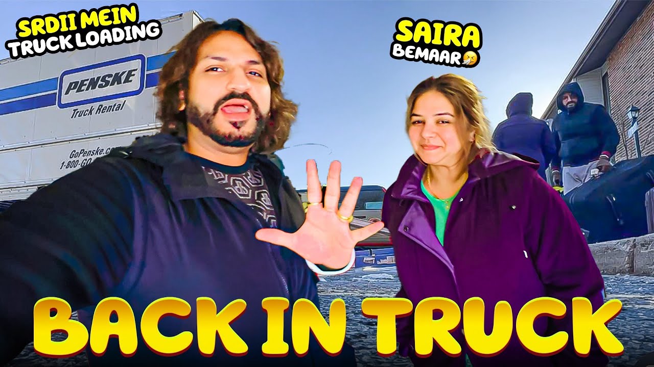 Back in Truck 🚛 | Full Thund Mein Truck Loading, Sab Kuch Khud Kiya