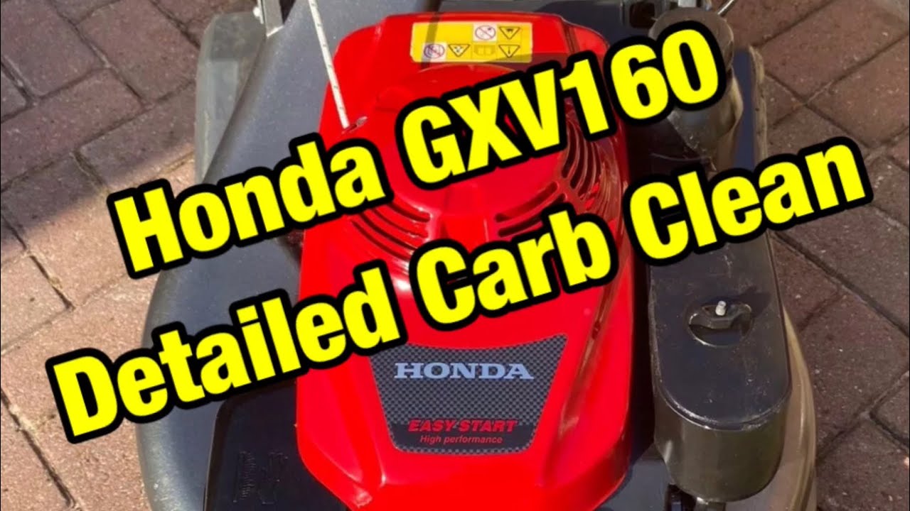 Honda GXV160 / GX160 Detailed Carb Carburettor Clean (Step by Step) 💪  #Menditman #Carb #Diy