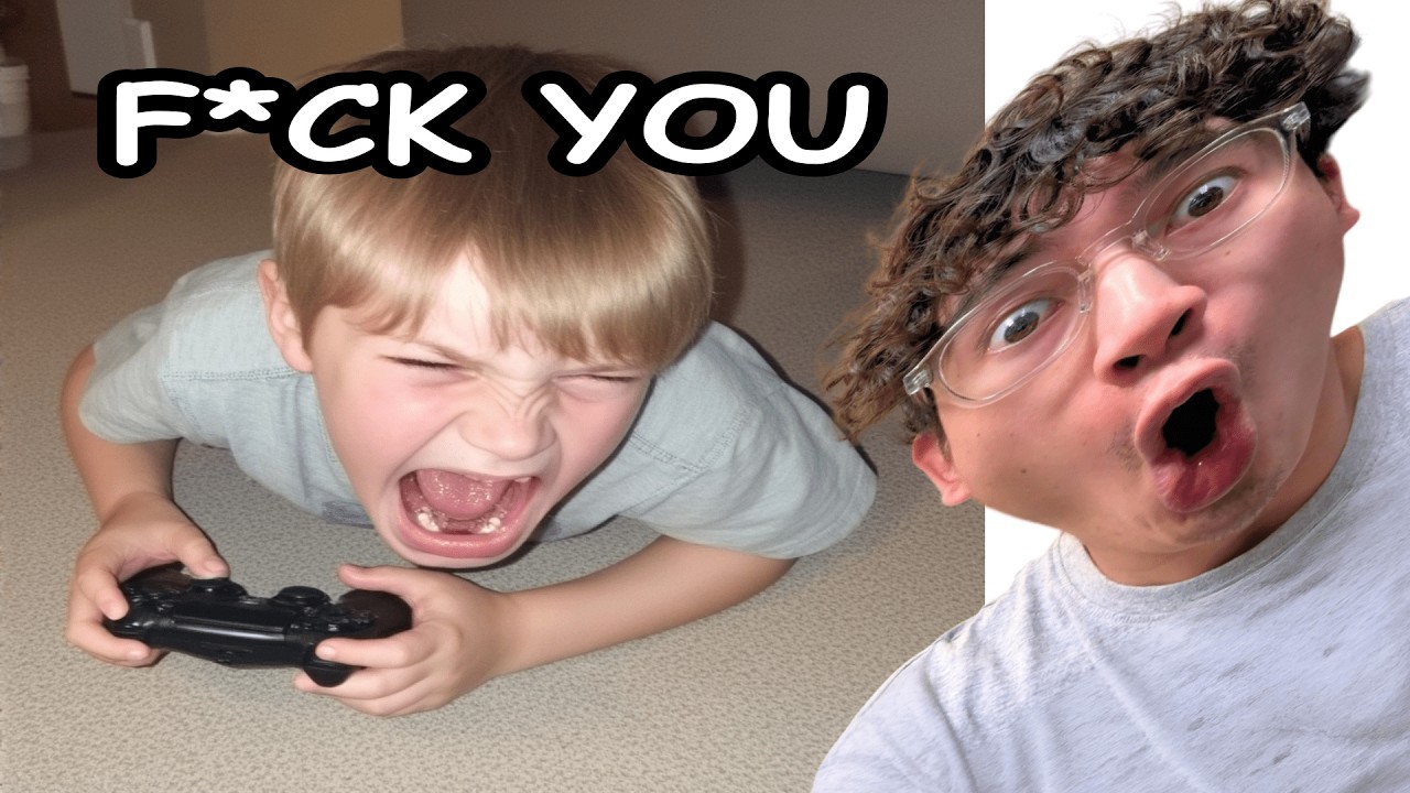 Try Not To Laugh: Kids Crashing Out Over Video Games #2