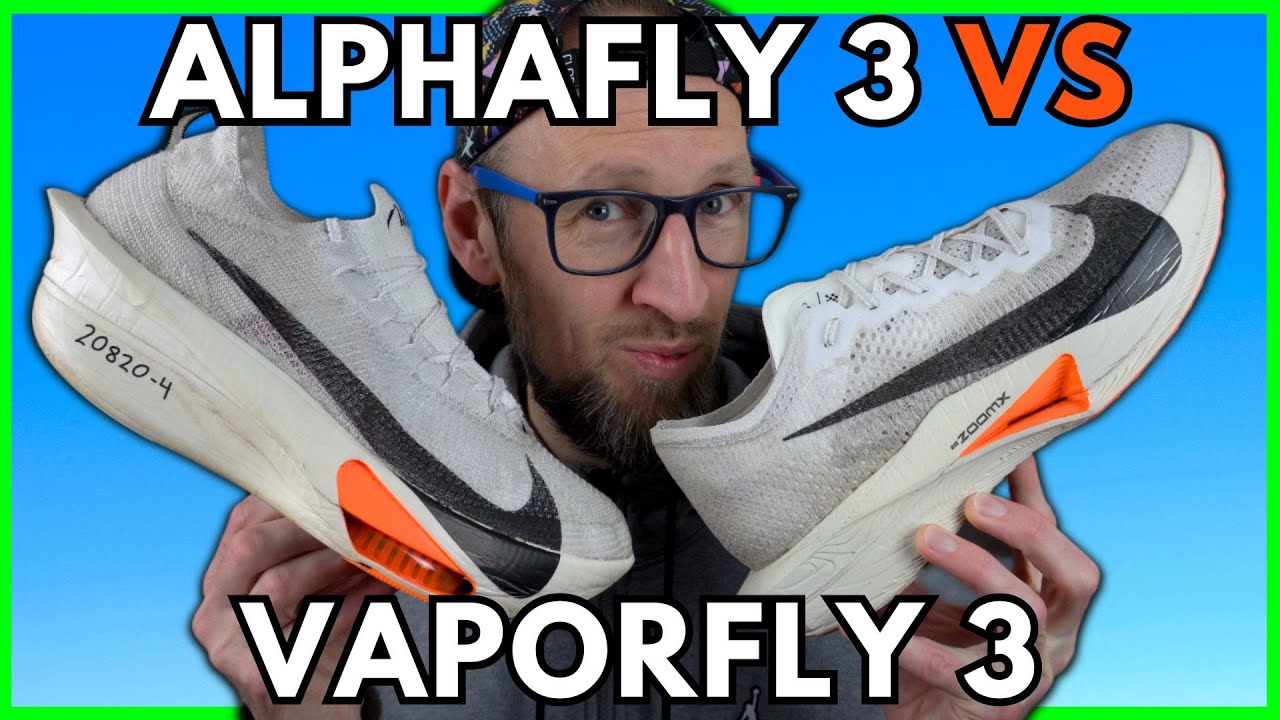 WHICH IS THE BEST NIKE RACE SHOE IN 2024? NIKE ALPHAFLY 3 vs NIKE VAPORFLY 3 - EDDBUD