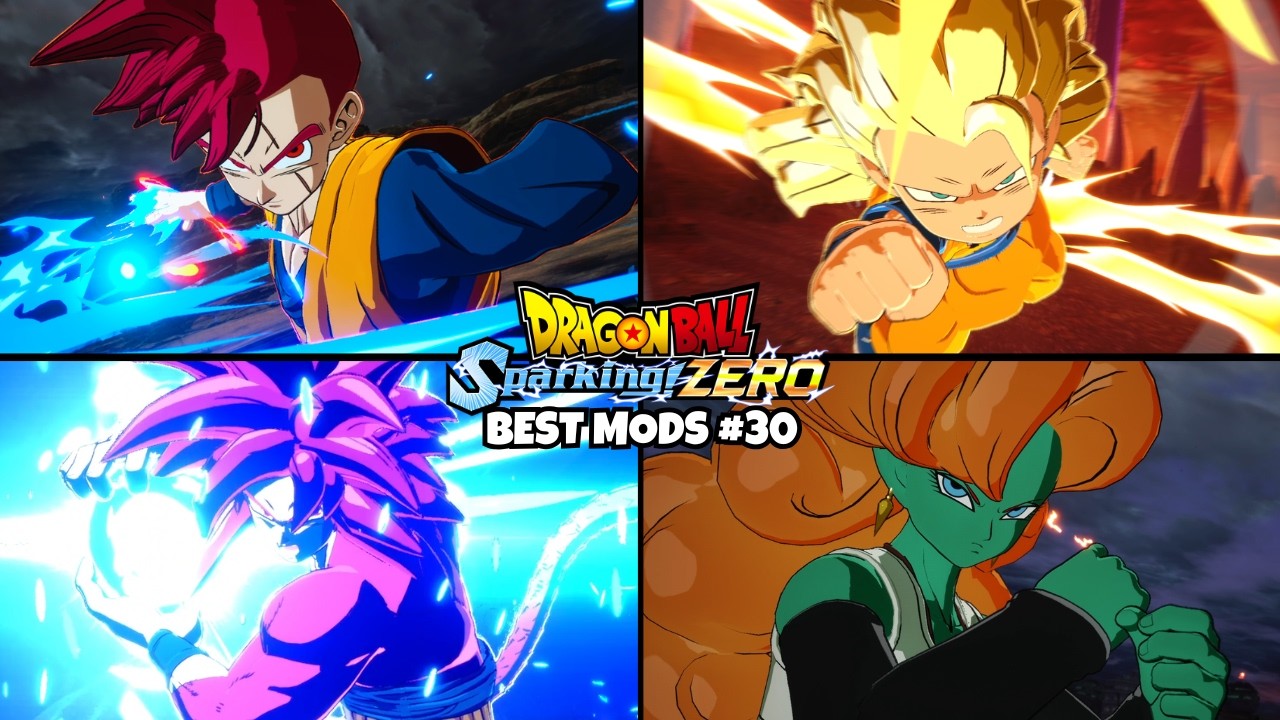 Best Characters & Costumes Mods #30 | Dragon Ball: Sparking! ZERO