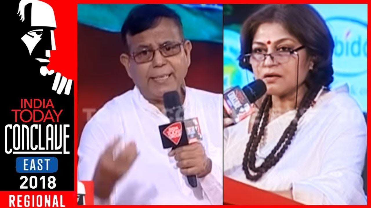 Roopa Ganguly, Mohammad Salim slam Mamata government at India Today Conclave East 2018