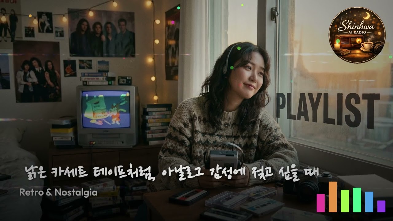 playlist 🕰️ 낡은 카세트 테이프처럼, 아날로그 감성에 젖고 싶을 때 | Retro & Nostalgia