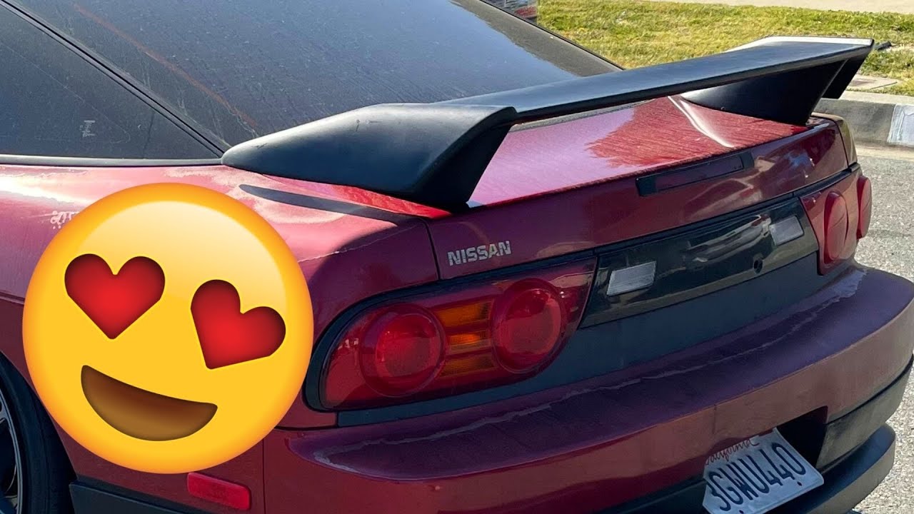 Type X KOUKI Wing for the 240SX!