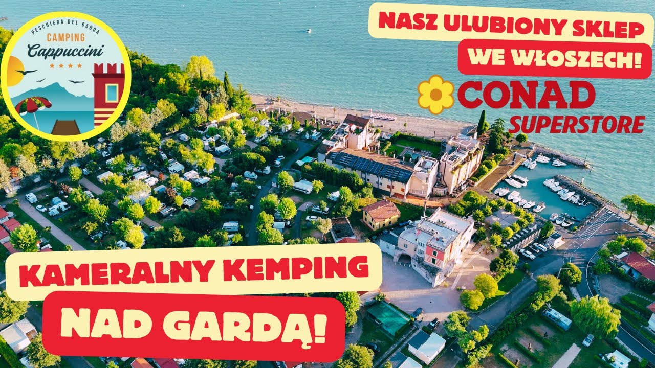 🇮🇹 KAMERALNY KEMPING nad GARDĄ | nasz ulubiony SKLEP WE WŁOSZECH | pierwsze AWARIE na tym wyjeździe