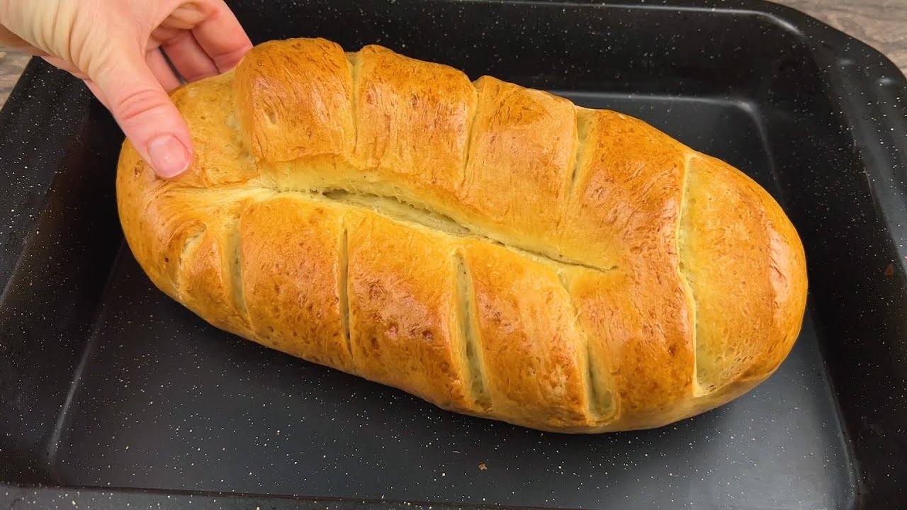 Я больше не покупаю хлеб! Новый рецепт идеального быстрого хлеба! Домашний хлеб!