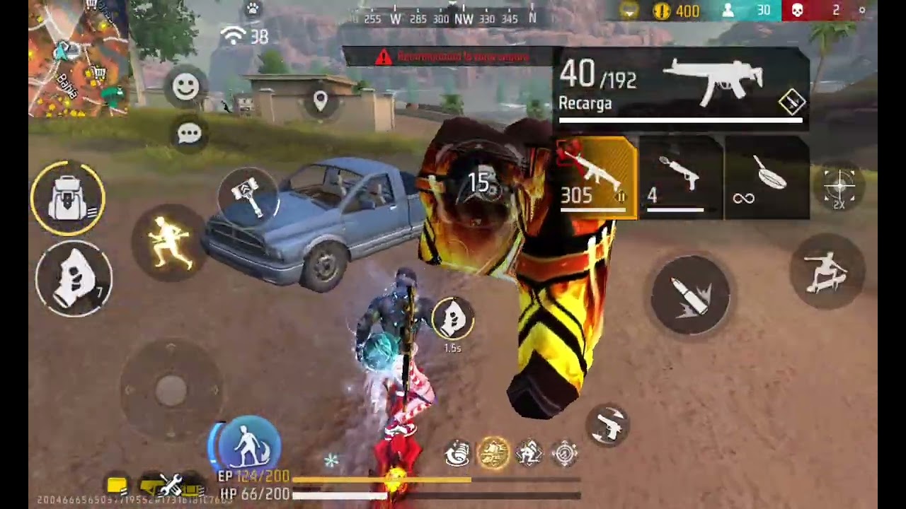 JUGUE EN SOLO EN FREE FIRE Y GANE LA PARTIDA😁#viralvideo #freefire #garenafreefire 