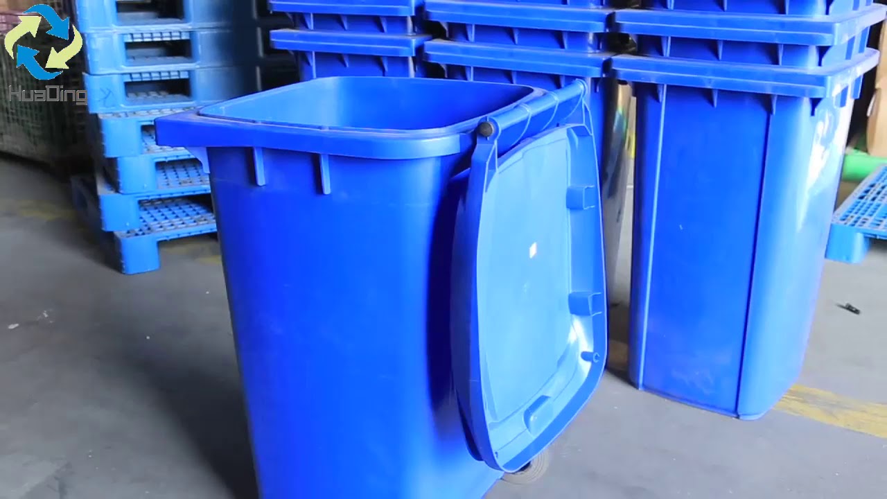 Buy online industrial Steel big blue dustbin in india