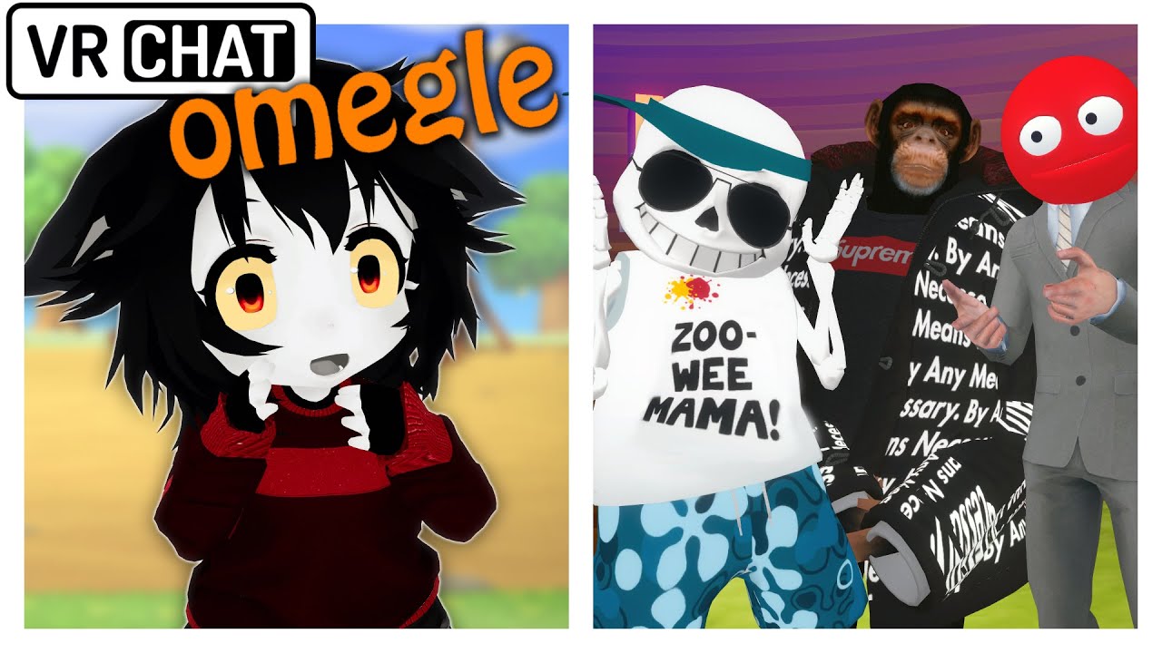OMEGLE but it's ACTUALLY IN VRCHAT