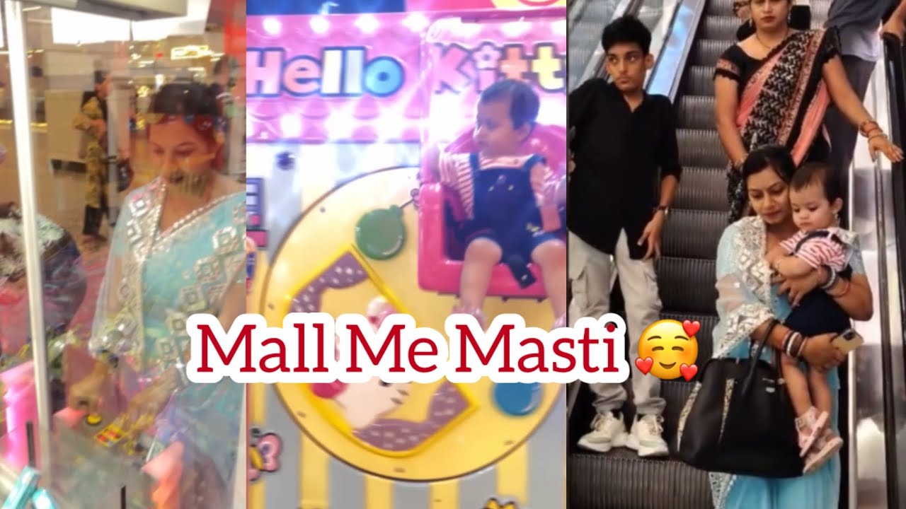 Kanpur Z Square Mall Me Full Masti 🛍️🎡 | Family Fun Day | Baby Ashi