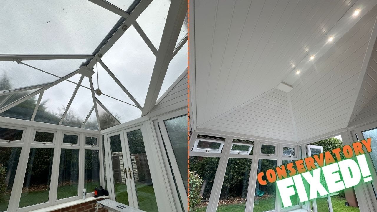 🎥 Full P-Shape Conservatory Transformation – Completed in Just 1 Day!