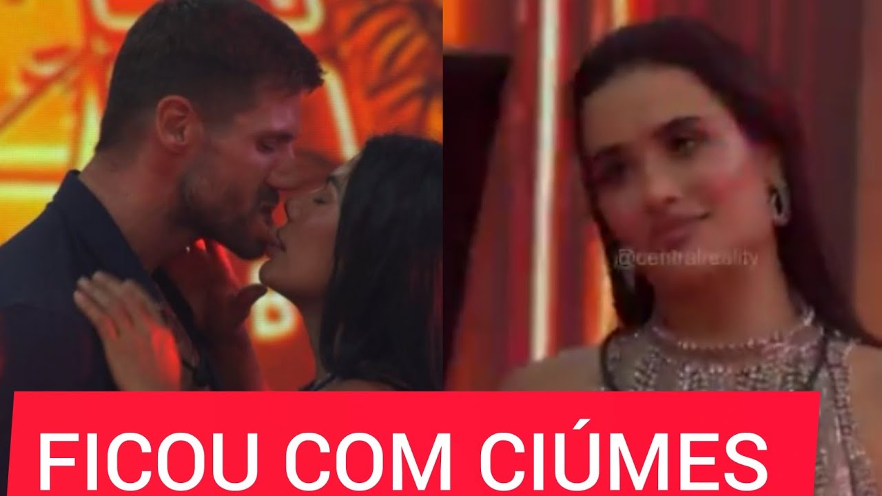 JORDANA FICA COM CIÚMES DO BEIJO DE MARCIELE COM JONAS E CRÍTICA ELES 'EU NÃO FARIA ISSO AQUI DENTRO