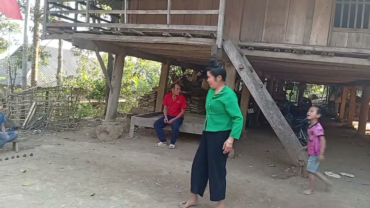 Trò chơi mà để của dân tộc Thái 