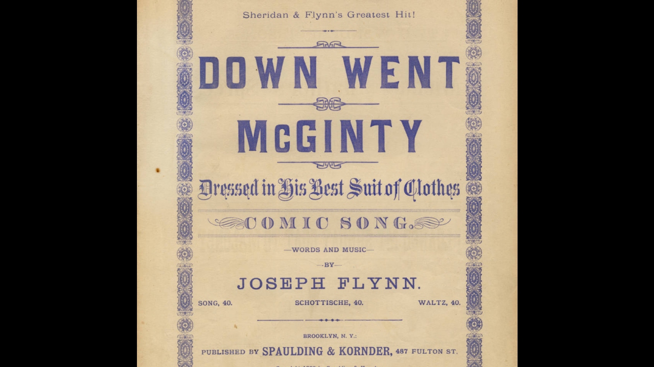 Down Went McGinty (1889)