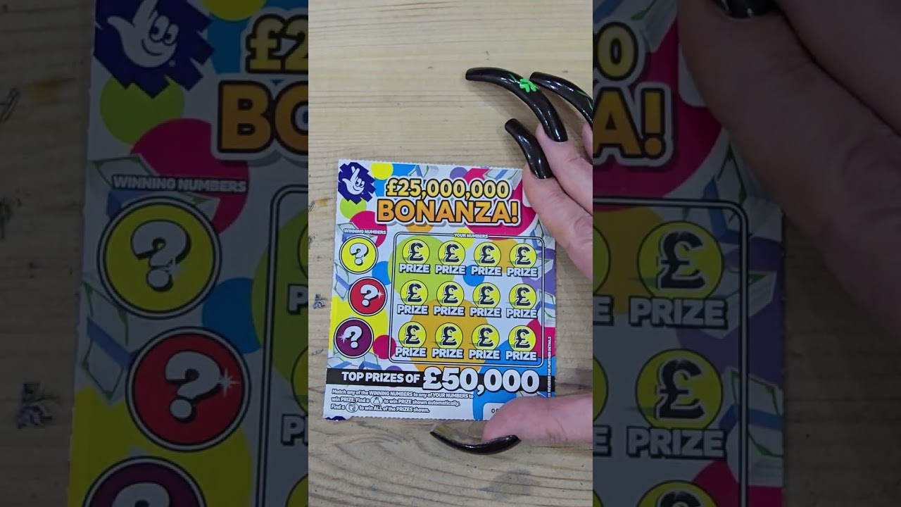 Zdrapka loterii Bonanza Bonanza #zwycięzca #zdrapki 