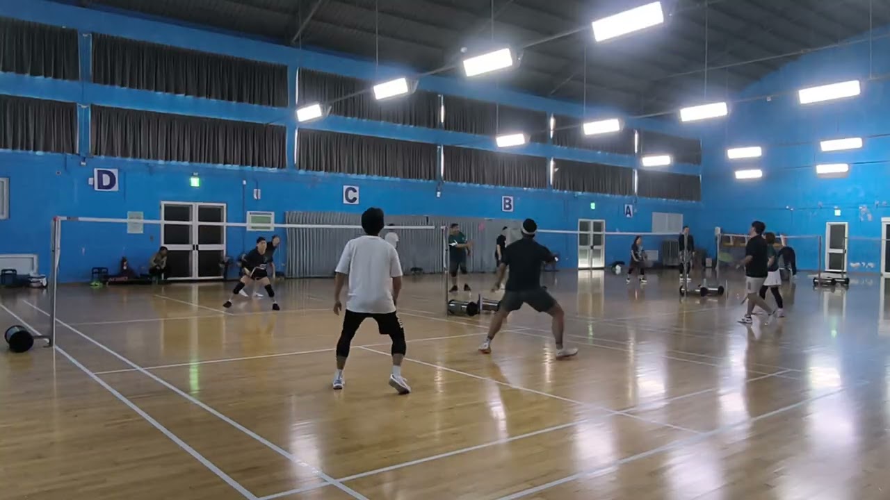 二四羽球隊1/22-7 臥龍,Revon Vs Mimi,小函