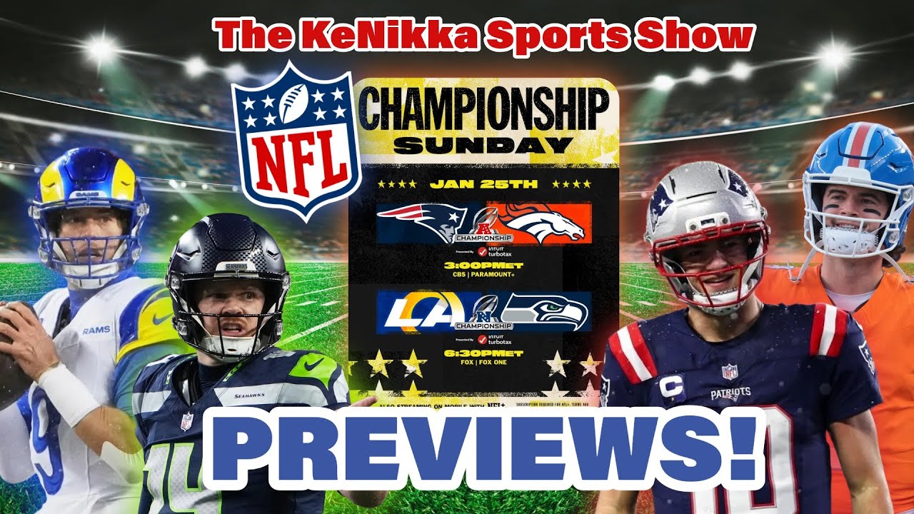 NFL: BEST Weekend Of Football! #larams vs #seahawks #patriots vs #broncos