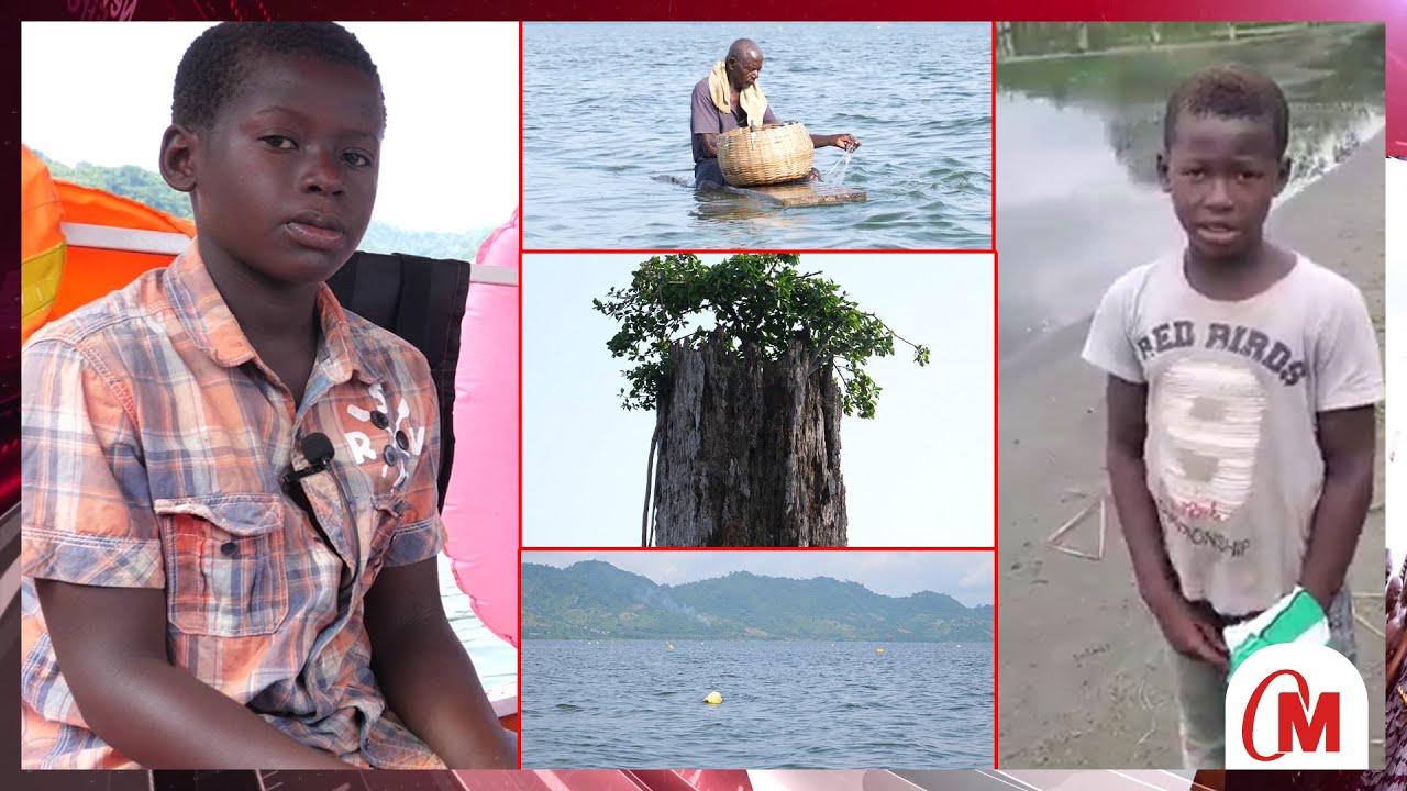 Meet The 12yrs Guy Who Went Viral For Giving History About Lake Bosomtwe..