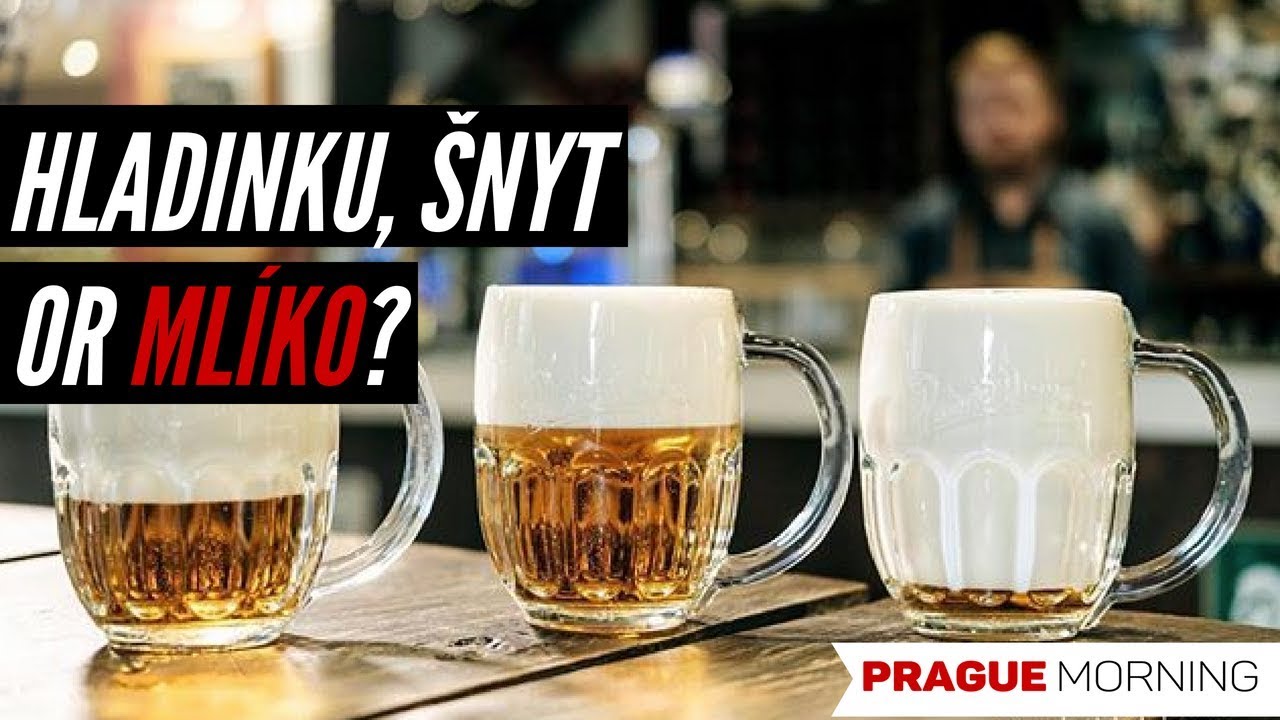 Drinking Czech Beer: Classic, &Scaron;nyt, Ml&iacute;ko