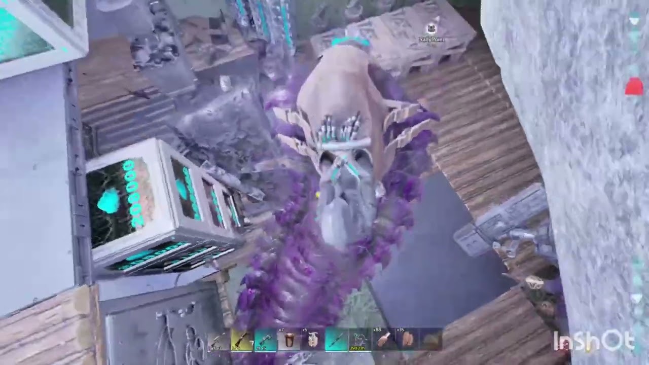 RAIDING A MESH BASE (ARK ASCENDED SMALL TRIBES) VALGUERO