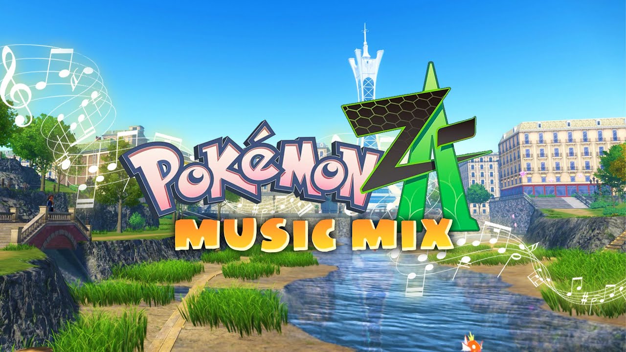 [1 hour] Pokémon Legends Z-A Music Mix 🏙️🌳 Soundtrack Compilation to Study/Work/Relax