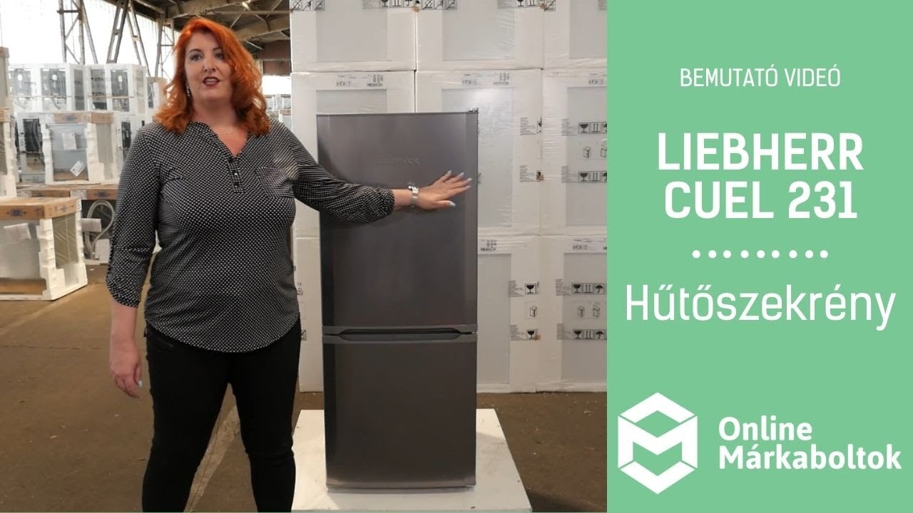 Liebherr CUel 231 | Hűtőszekrény bemutató videó