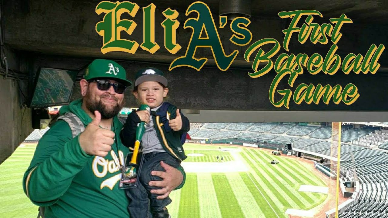 Elias's First Baseball Game - 5/4/23 A's - Mariners