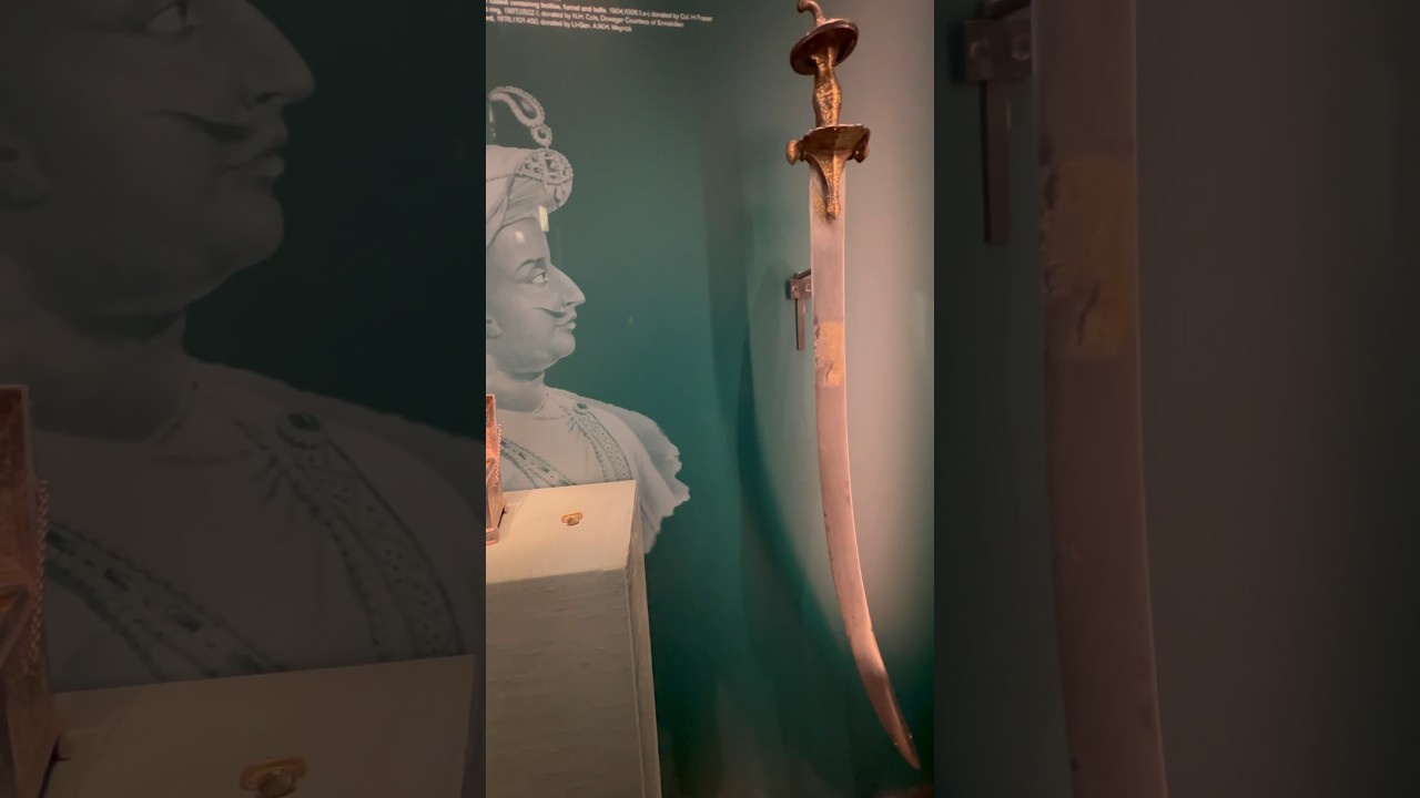 Sword and Ring of Tipu Sultan in British Museum&hellip; #travelvlog #internationalstudents #tipusultan #uk