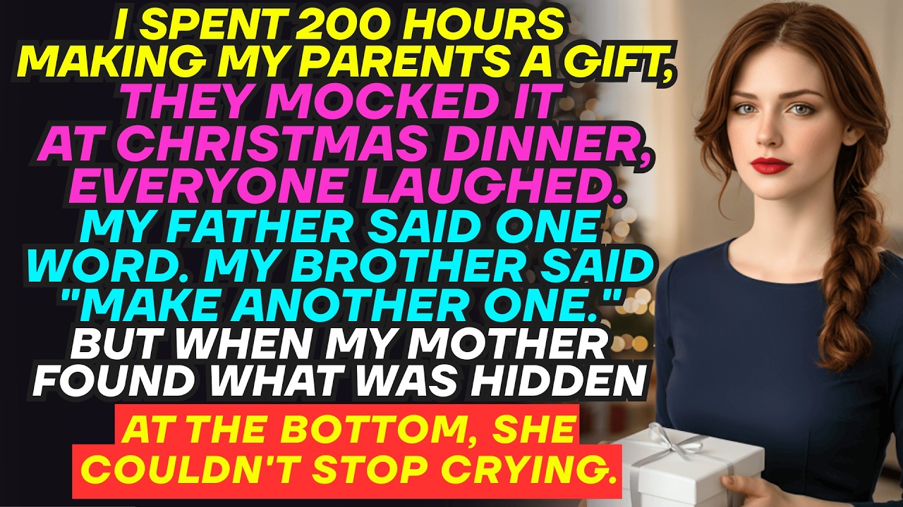 My Parents Mocked My Christmas Gift in Front of 20 Relatives—What Was Inside Made Mom & Dad Cry