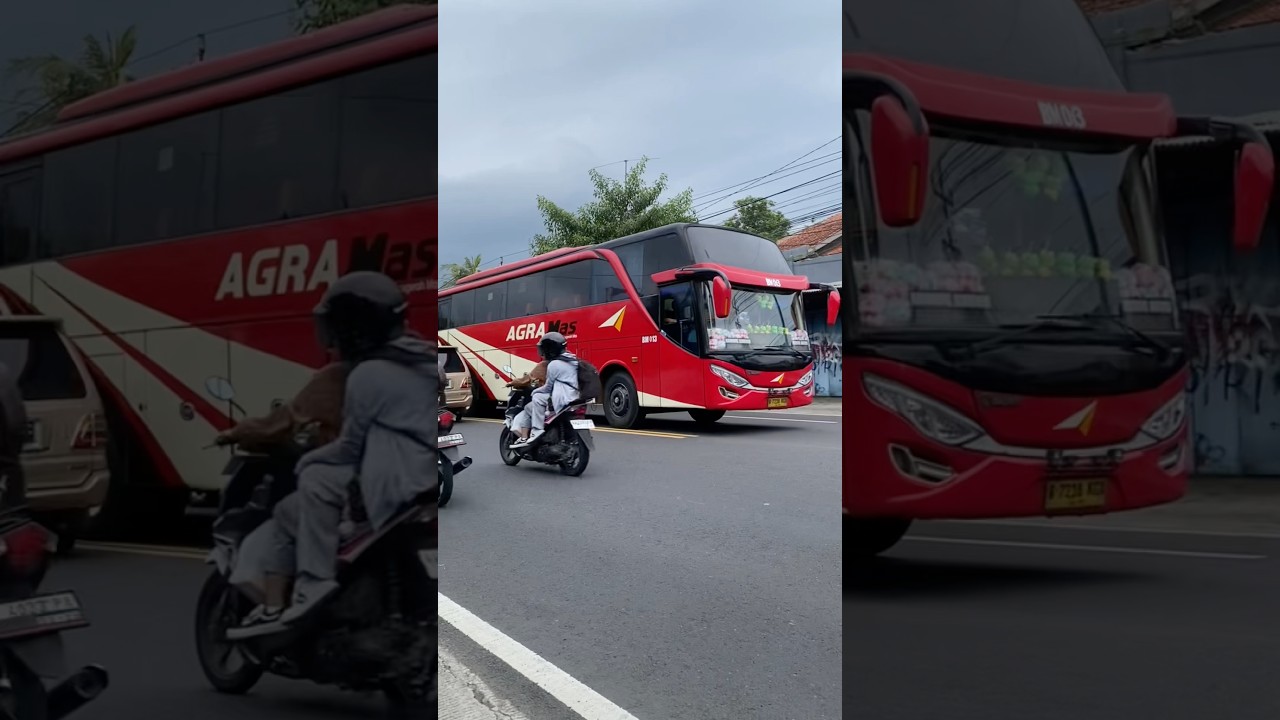 BIG BUS AGRA MAS MESIN HINO NGEBUT MELAJU SANGAT CEPAT #shorts #trending #subscribe