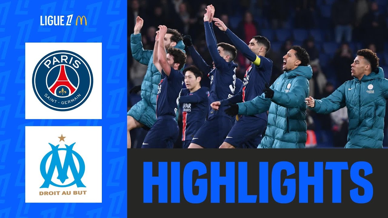 Dembélé en FEU, le PSG S’ADJUGE le CLASSIQUE contre L’OM | 26ème journée - Ligue 1 McDonald's 24/25