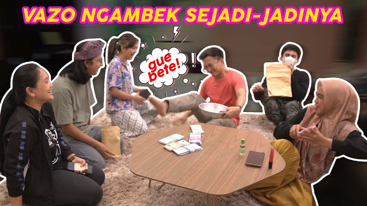 ALSHAD NGAKAK BANGET NGELIAT VAZO DIKERJAIN...