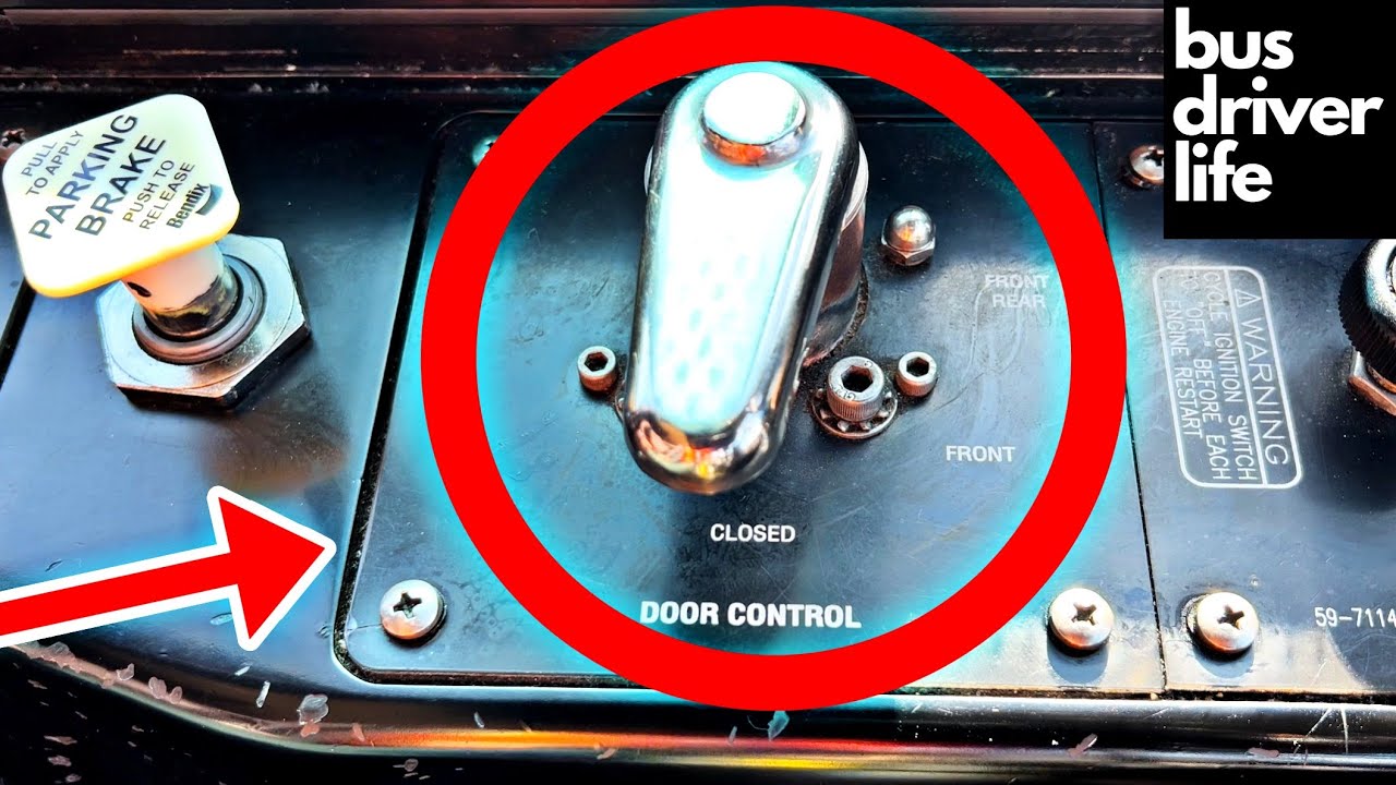 How The Bus Driver Controls The Doors | Sacramento Edition