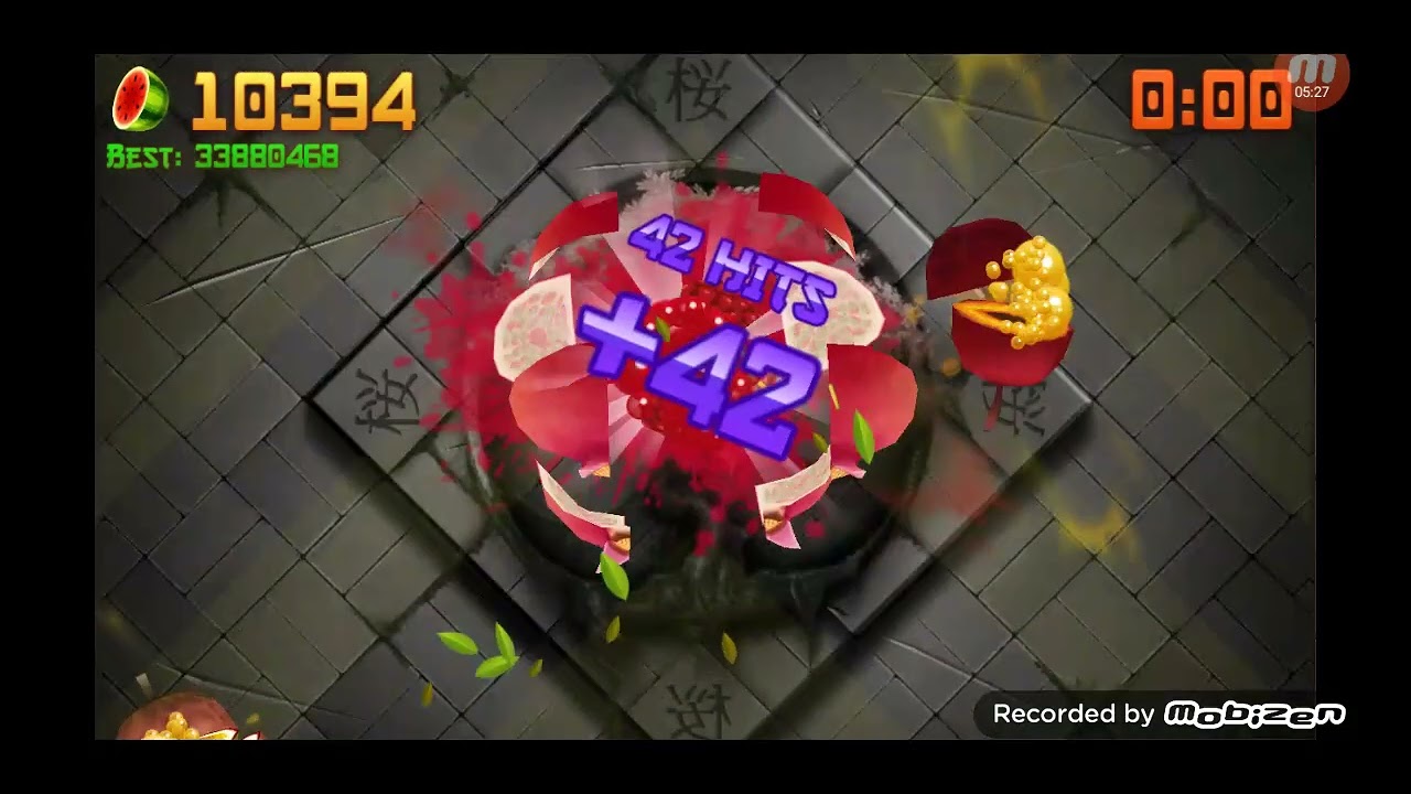 Fruit Ninja 5th Anniversary Crazy Chaos Gameplay