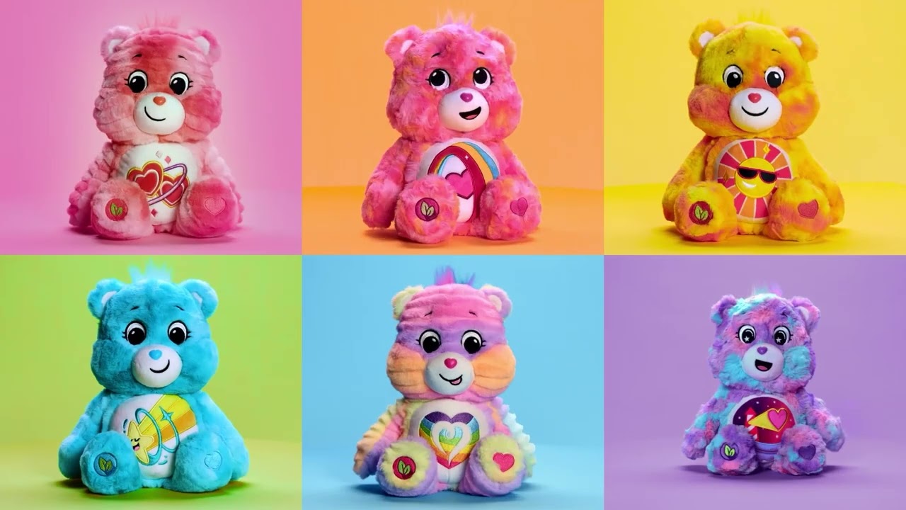 Care Bears Colour Splash Bears | Basic Fun UK