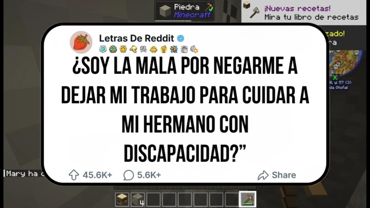 SOY LA MALA POR NO DEJAR MI TRABAJO PARA CUIDAR A MI HERMANO