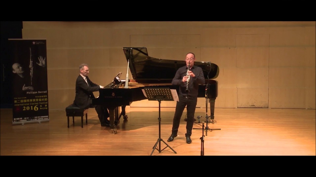 Sonata for clarinet & piano / Alexis Ciesla - Philippe Berrod / Nicolas Dessenne
