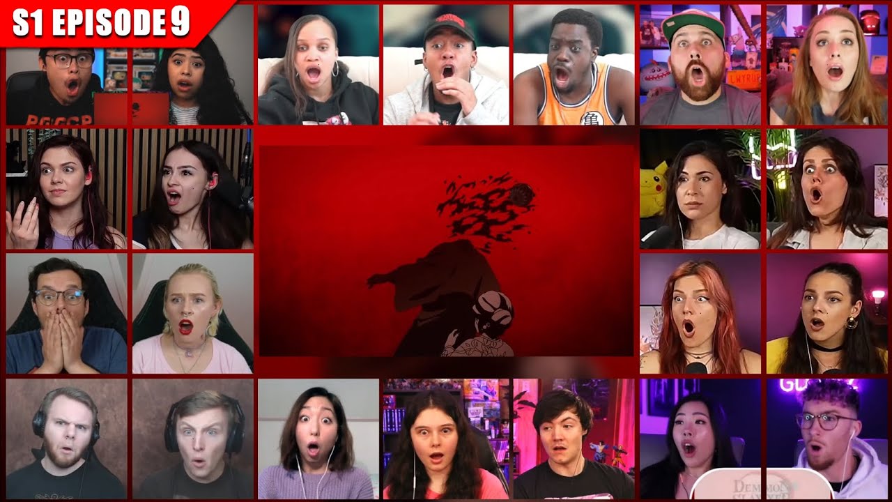 [Full Episode] Demon Slayer: Kimetsu no Yaiba Season 1 Episode 9 Reaction Mashup | 鬼滅の刃