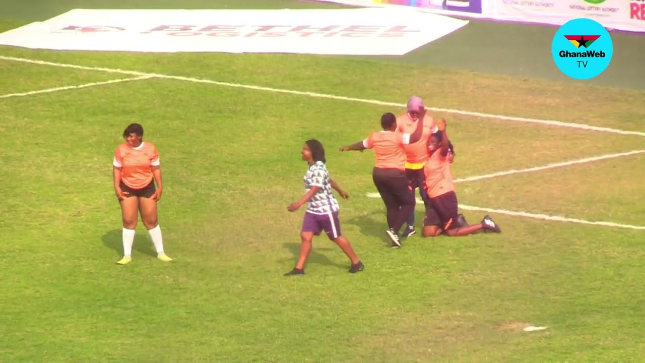 Women in Parliament entertain fans in football match | Democracy Cup Match