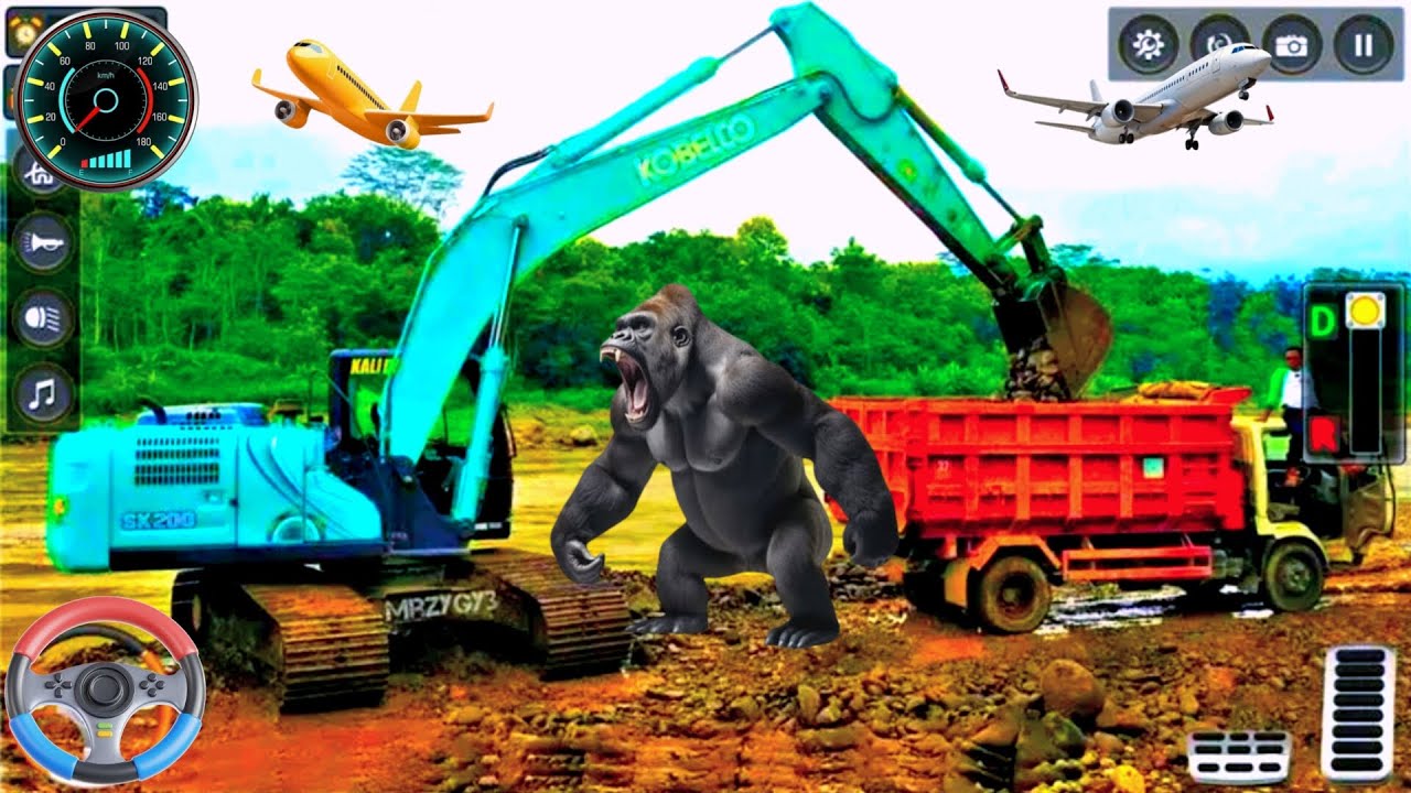 Backhor Leader JCB Simulator Gameplay 3D Indian JCB Truck Driving & Road Congratulations #games​ #7 